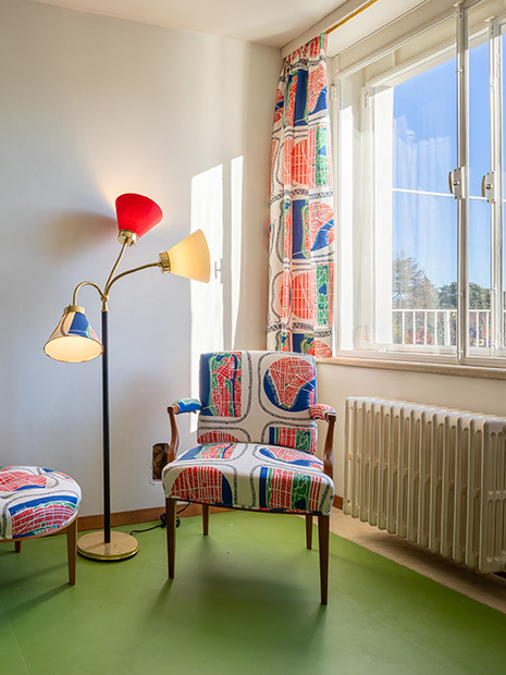 Das Dachgeschoss hält drei Gästezimmer für Sie bereit