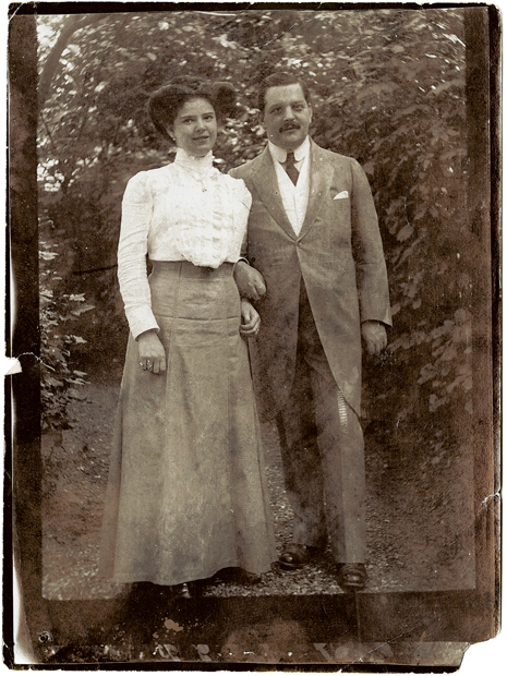 Julius und Margarethe Beer, ca. 1909