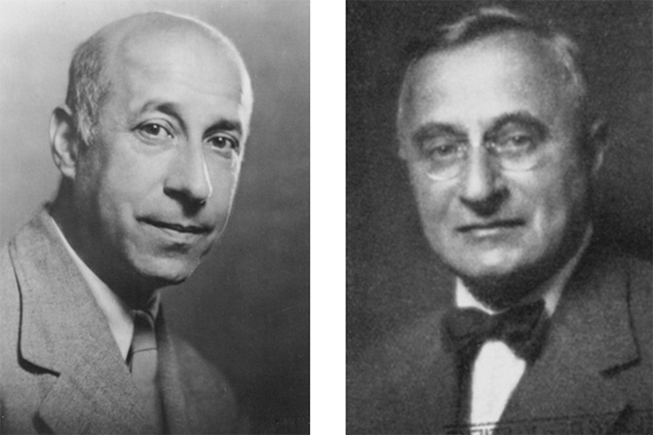 Josef Frank und Oskar Wlach