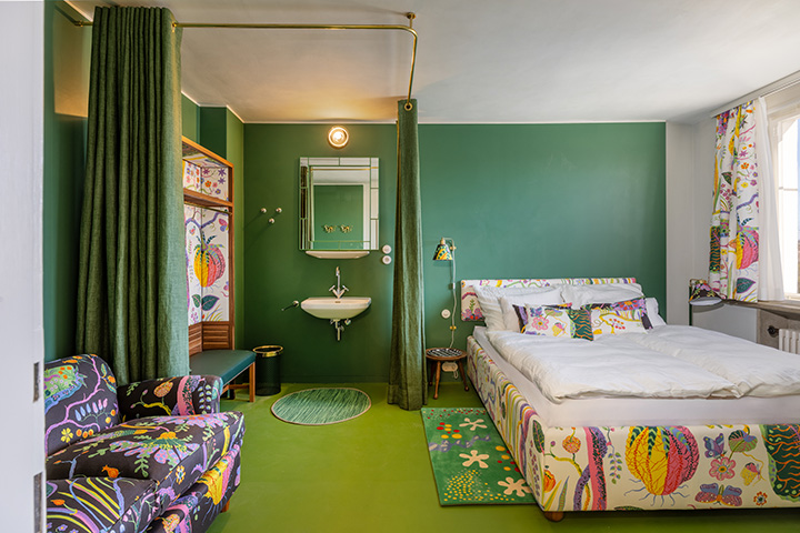 Josef Frank ließ sich für den Stoff 